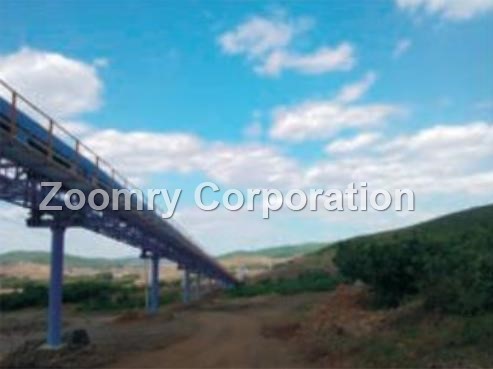 Long distance belt conveyor