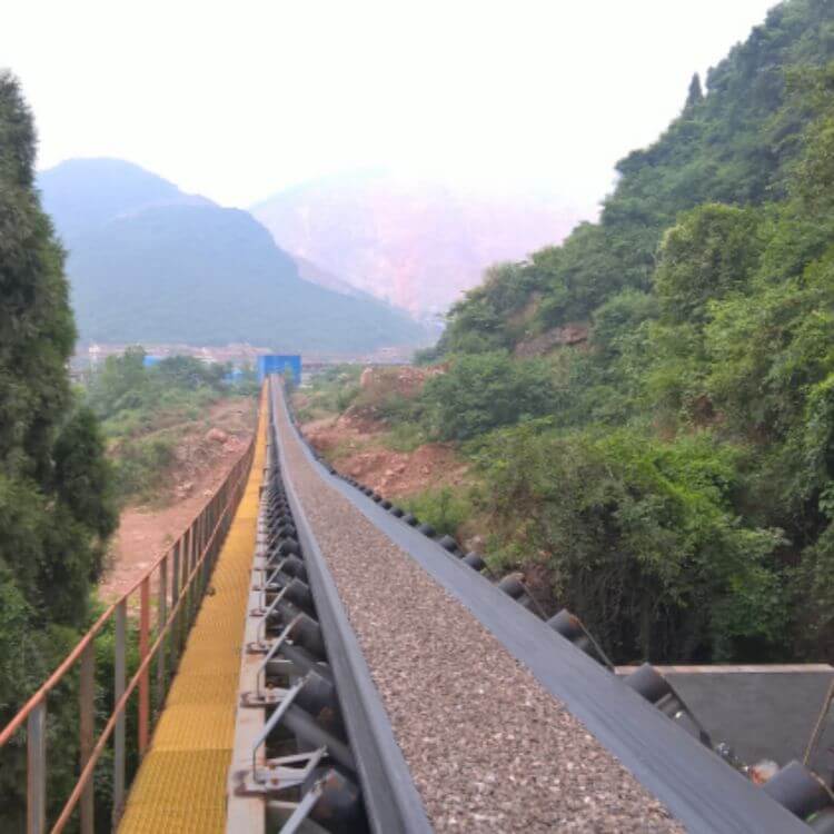 Long-Distance Limestone Conveying Solution in Hubei