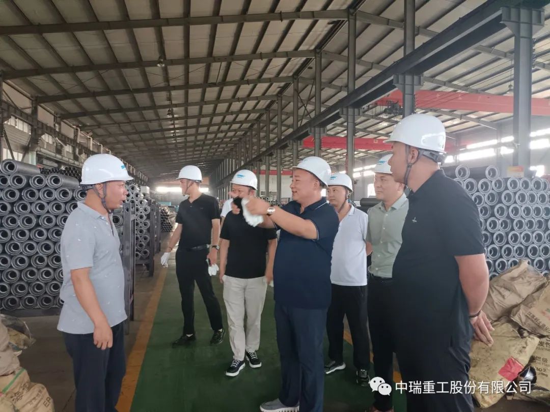The personnel of a mine project in Luoyang came to inspect!
