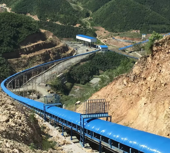 Curved Belt Conveyor