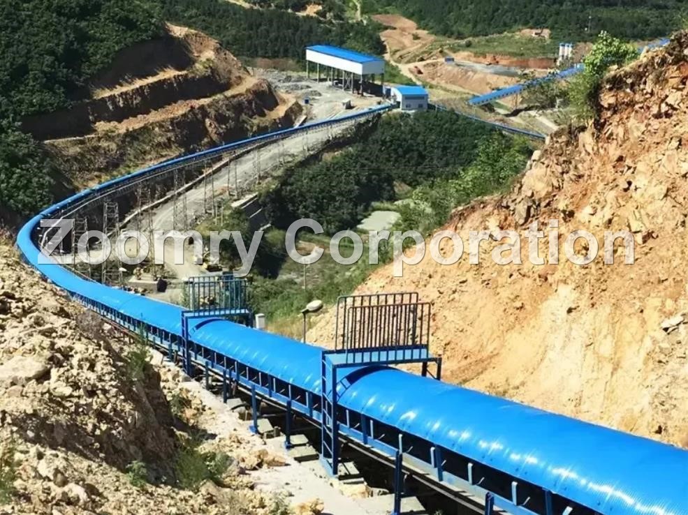 long distance belt conveyor