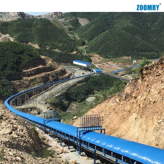 long distance Curved <a href=https://www.zoomryhi.com/belt-conveyor.html target='_blank'>belt conveyor</a>