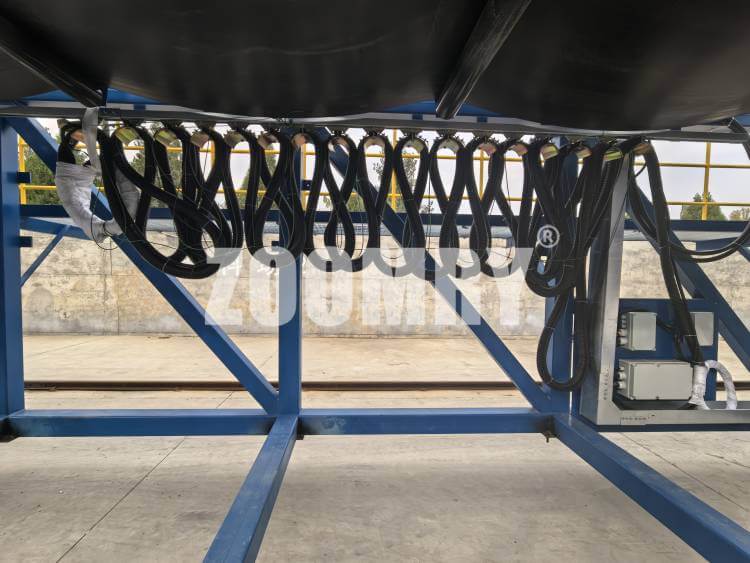 truck unloader component