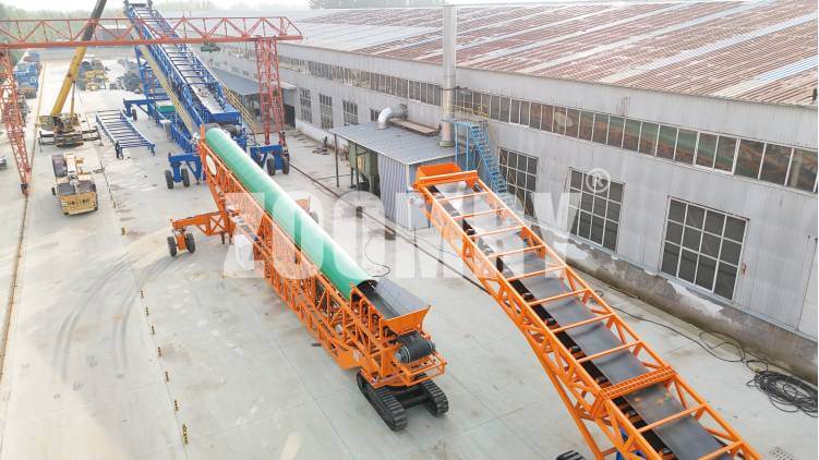 mobile truck unloader