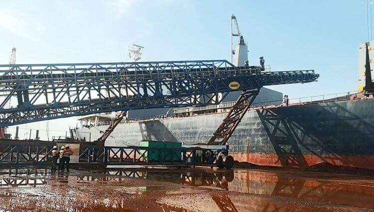mobile shiploader