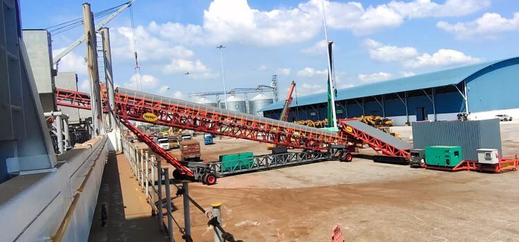 truck unloader&mobile shiploader