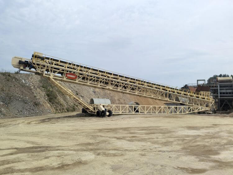 radial stacker