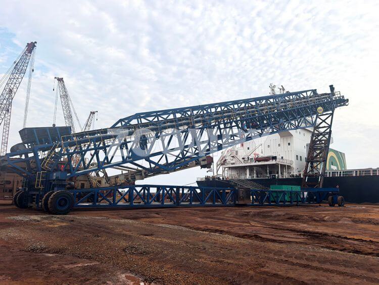 telescopic shiploader