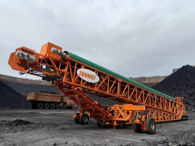 Mobile Stacker Coal Stockpiling Solution