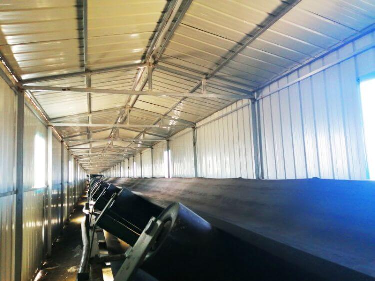long distance belt conveyor