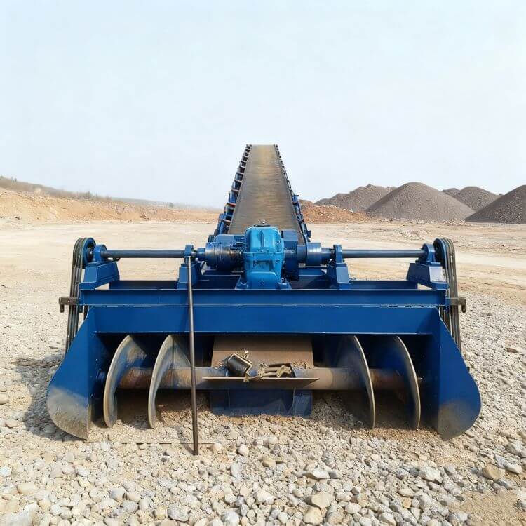 Spiral scraper conveyor Spiral scraper conveyor