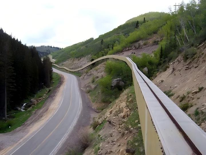 ZOOMRY pipe conveyor project case
