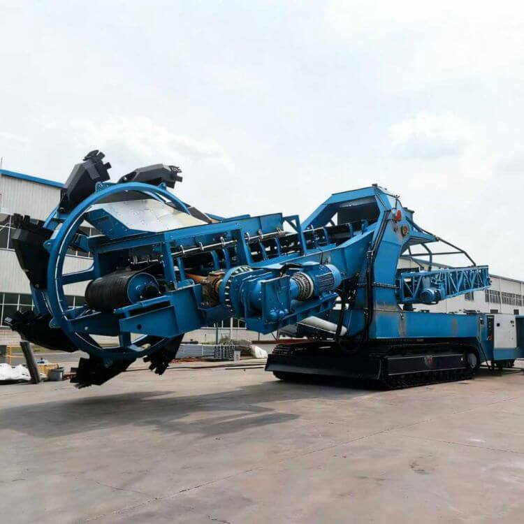 Bucket wheel stacker reclaimer operating in various applications