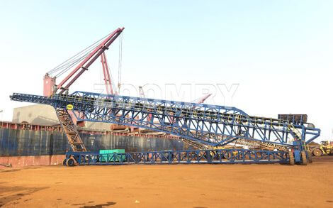 Remote-Controlled 3500TPH Mobile Shiploader