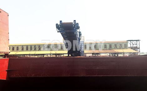Mobile Shiploaders for Efficient Bulk Cargo Loading and Unloading