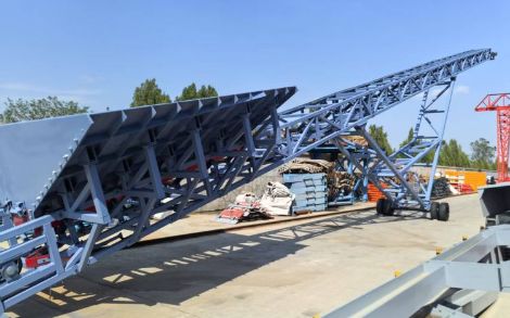 Application Solutions of Grasshopper Conveyor Cascading in Bulk Material Conveying Systems