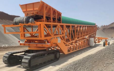 Cost-Effective and High-Efficiency 500tph Radial Stacker