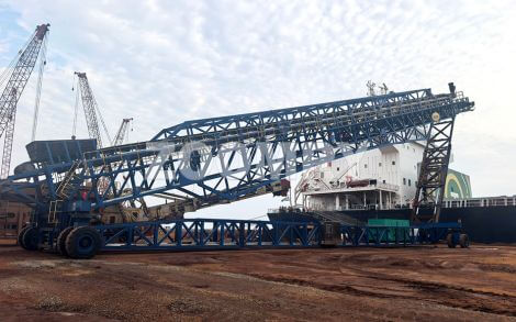 How to Use Telescopic Shiploaders for Iron Ore Bulk Material Conveying
