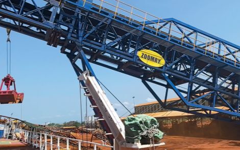 Capesize Heavy Duty Shiploader for Marine Sand and Aggregates