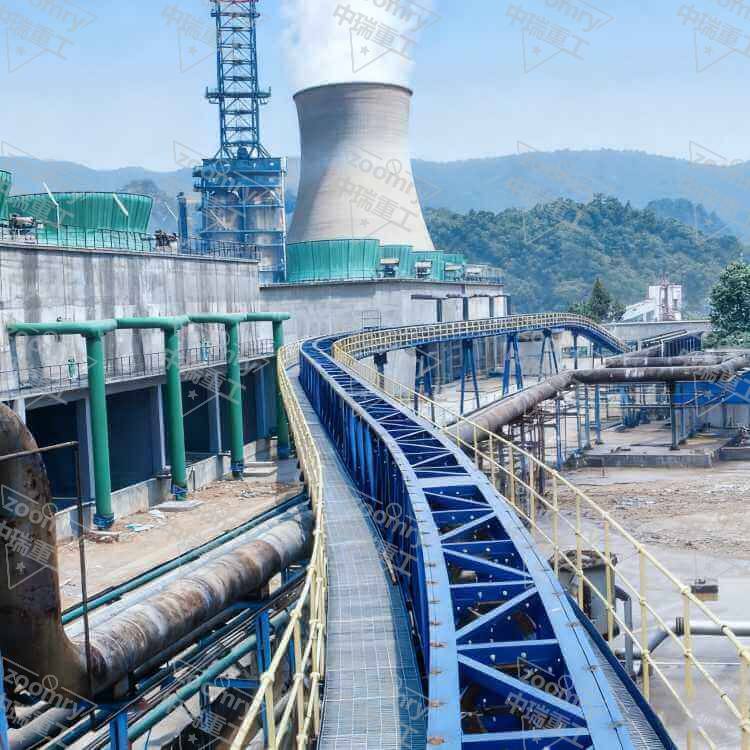 How Do Pipe Conveyors Work in Coal and Cement Plants?