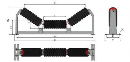 How to Choose Between CEMA E V-Return Idlers and Unequal Troughing Idlers? | ZOOMRY