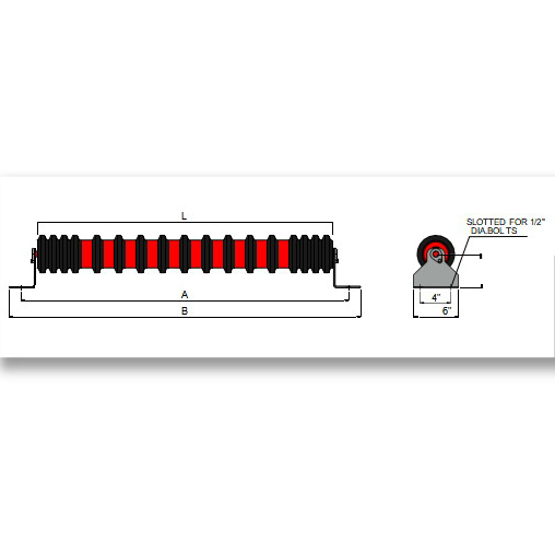 CAME B Discs Flat Idlers-4&5 Diameter