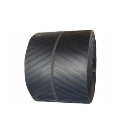 Concave Chevron Rubber Conveyor Belt