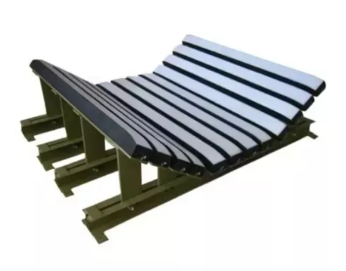 Conveyor impact bed