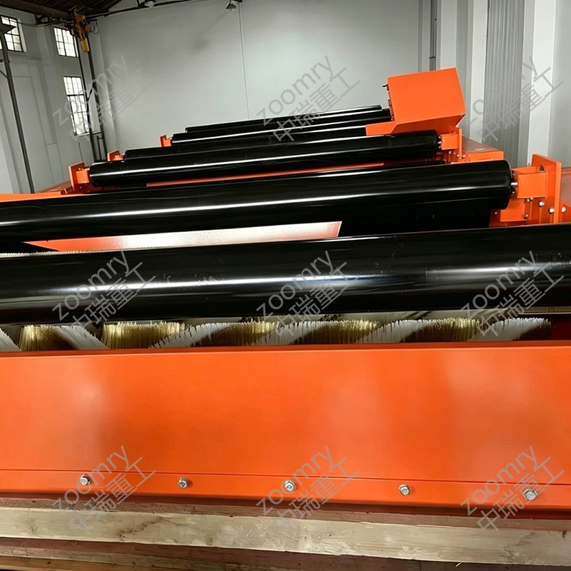 Integrated Belt Cleaning System with Spray Bars