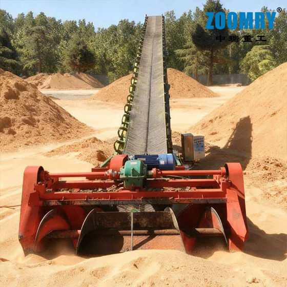 Tracked Spiral Scraper Conveyor