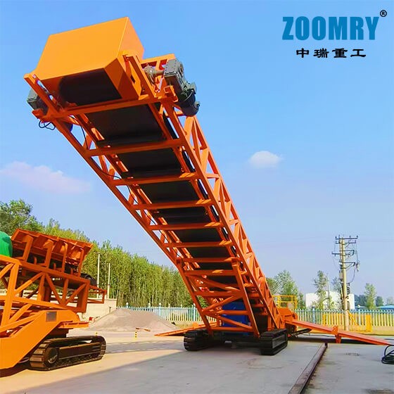 crawler truck unloader