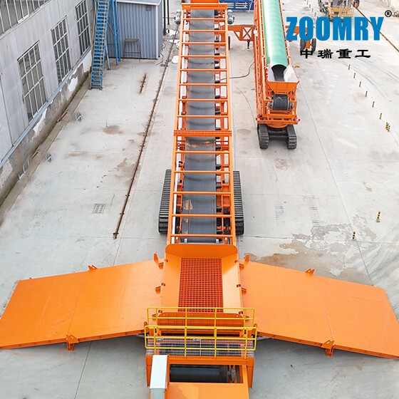 crawler truck unloader